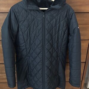 Columbia Black Fleece-Lined Jacket